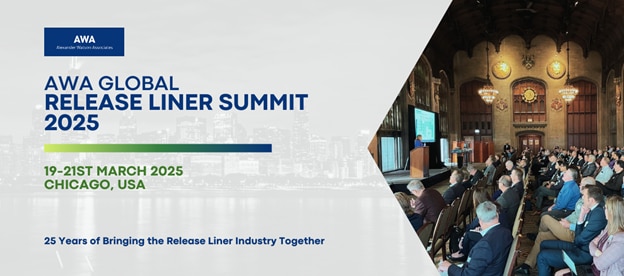 Tradeshow: AWA Global Release Liner Summit 2025, Chicago, Illinois