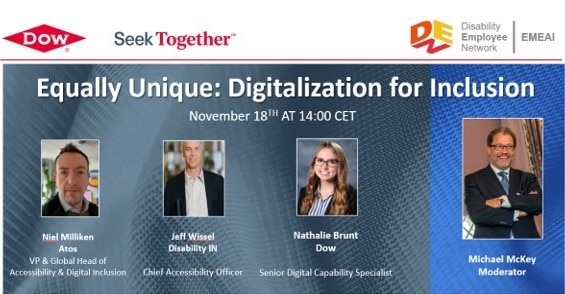 Webinar Replay: DEN Equally Unique: Digitalization enhances inclusion